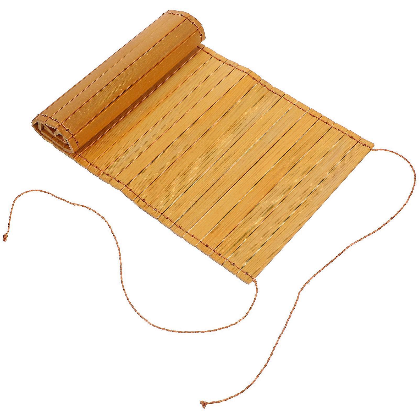 Blank Menu Book Unfinished Bamboo Slips DIY Craft Bamboo Sheet DIY Handmade Accessory