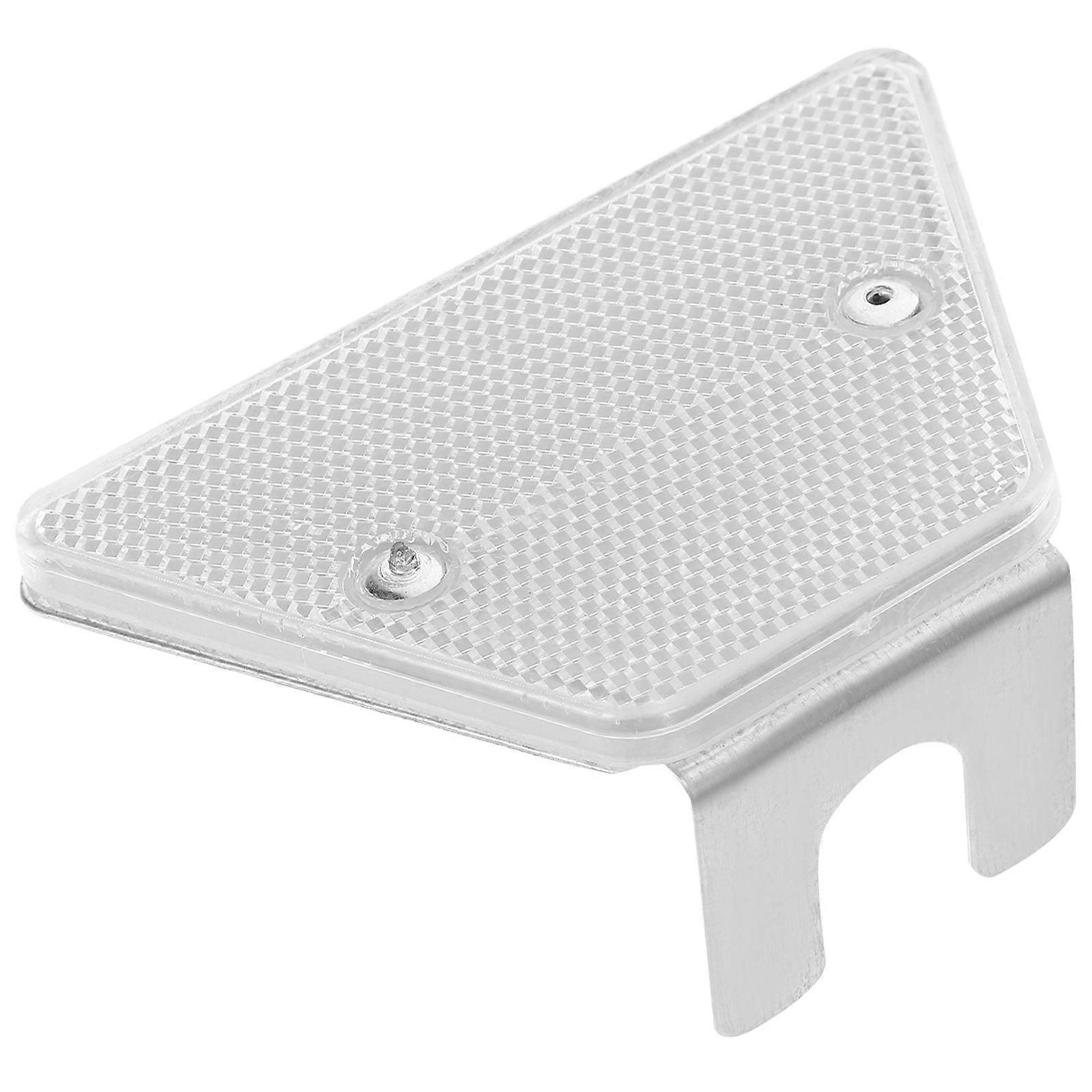 Road Reflector Reflective Driveway Marker High Brightness Reflection Suitable For Nighttime Road Safety 11.10X7.30X4.80CM 1Set