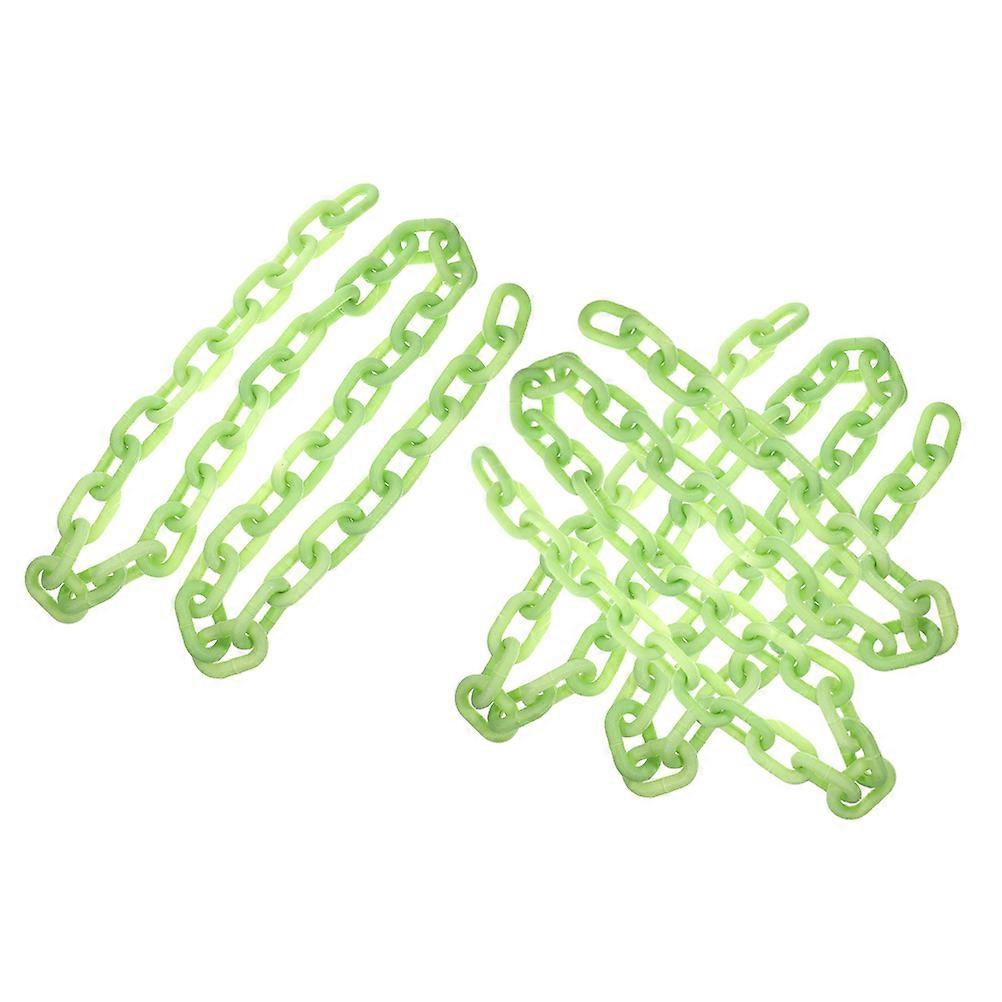 Glow in The Dark Chain Halloween Cosplay Chain Prop for Decoration
