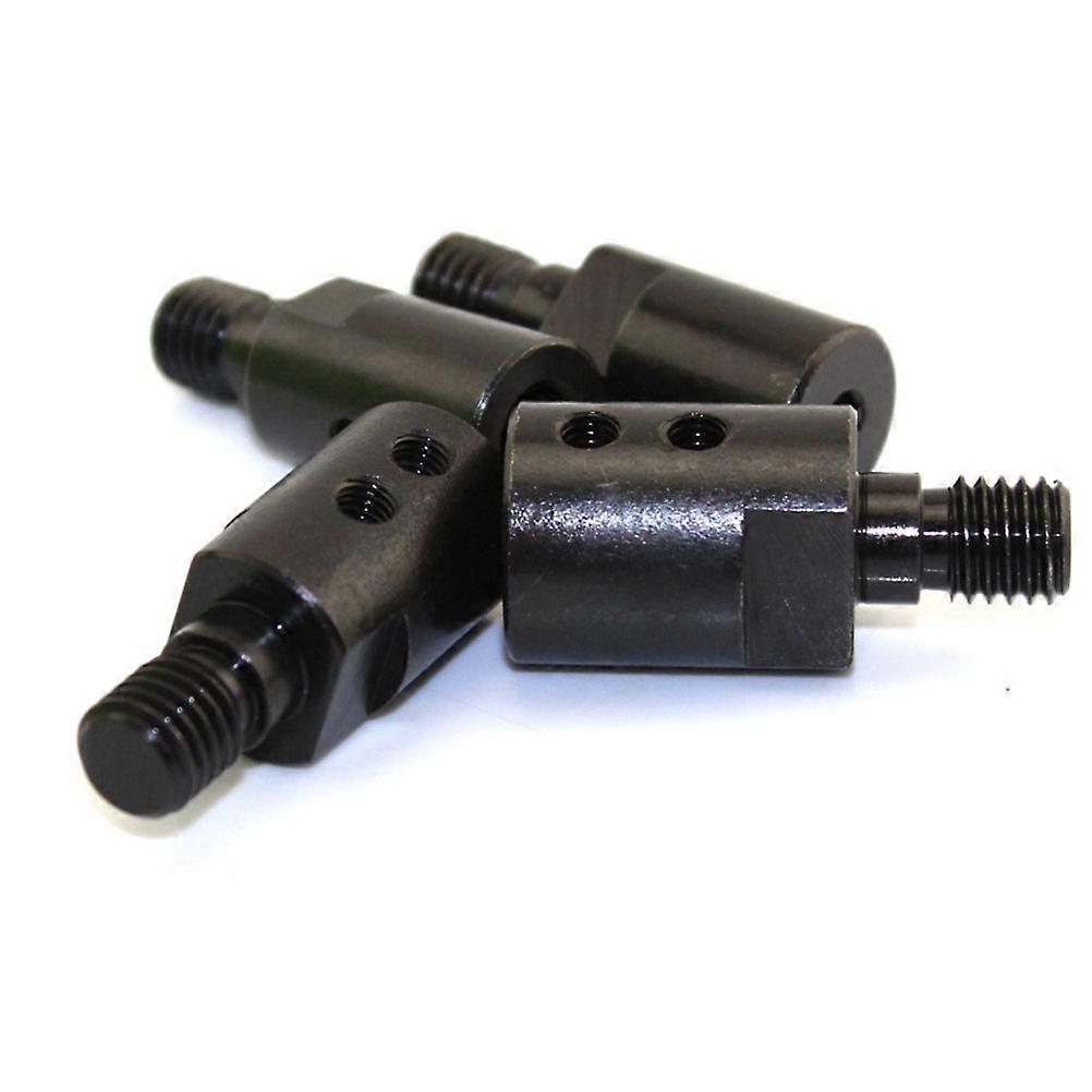 Black Steel Coupling Chuck Adapter for Table Saw with M10 12MM Hole Axle