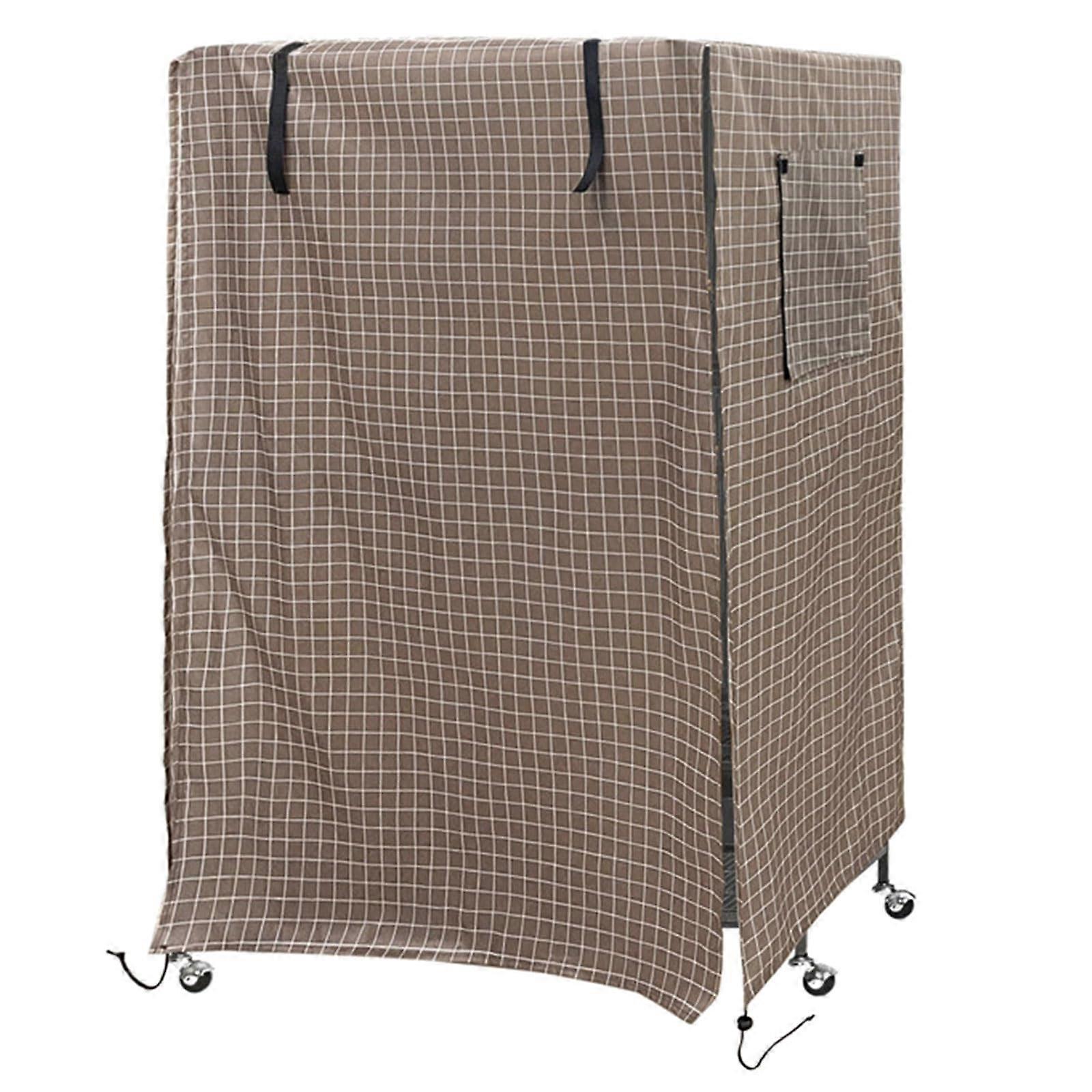 Large Bird Cage Cover Dustproof Waterproof Shade Cloth Windproof Lattice Design Machine Washable