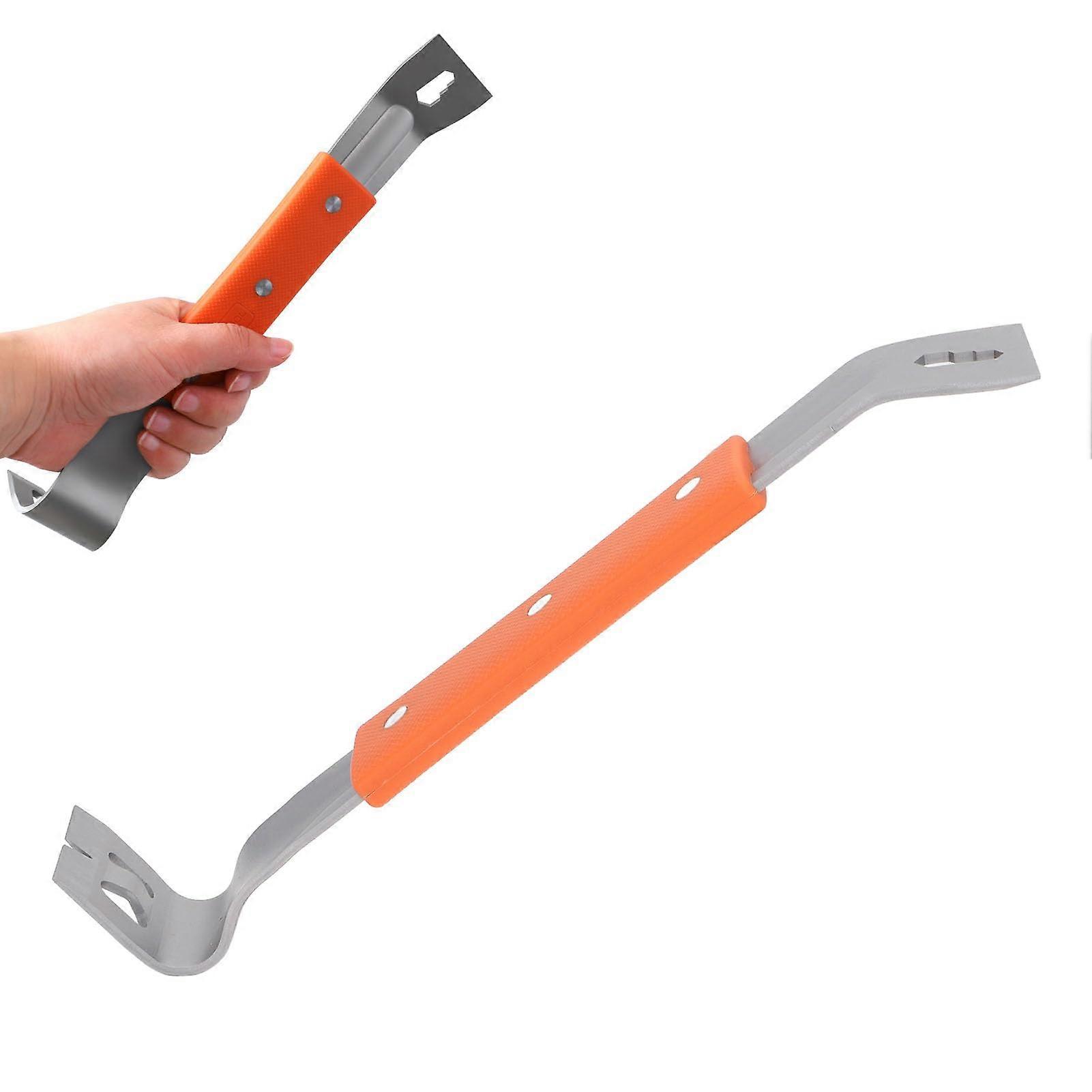 Stainless steel nail nail rods rods scraper tool with curved semicircular head for carpenter hand processing