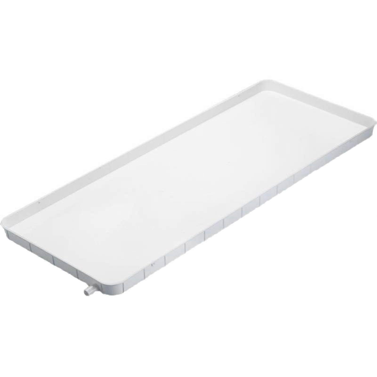Water collection tray for drain pipes 15P Portable water collection tray Universal mini split window air conditioner (35PX4m)