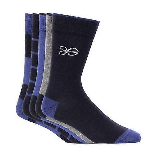 Crosshatch Mens Milato Crew Socks (Pack of 5)