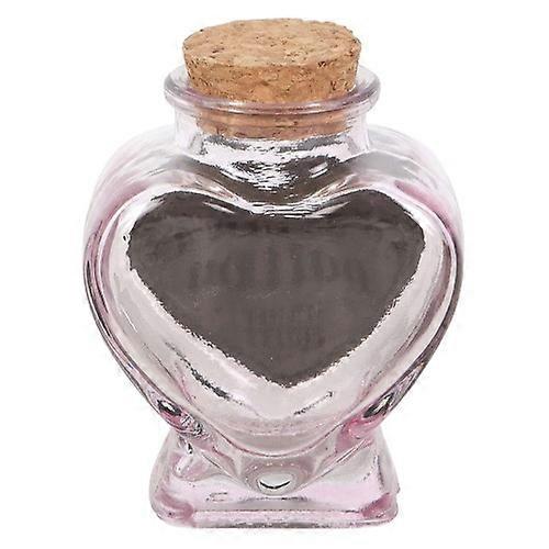 Something Different Love Potion Glass Heart Bottle