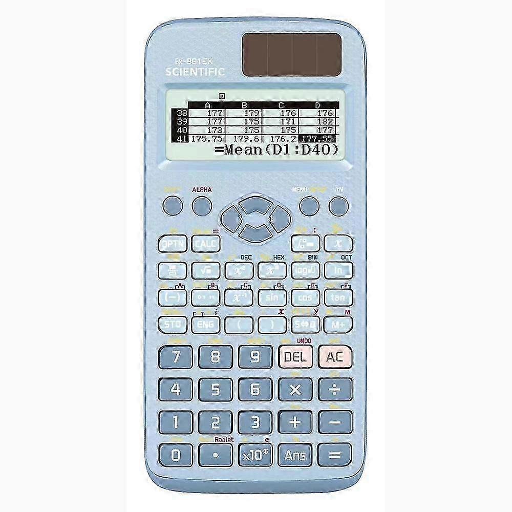 FX-991EX Scientific Calculator - Natural Textbook Display for Advanced Maths