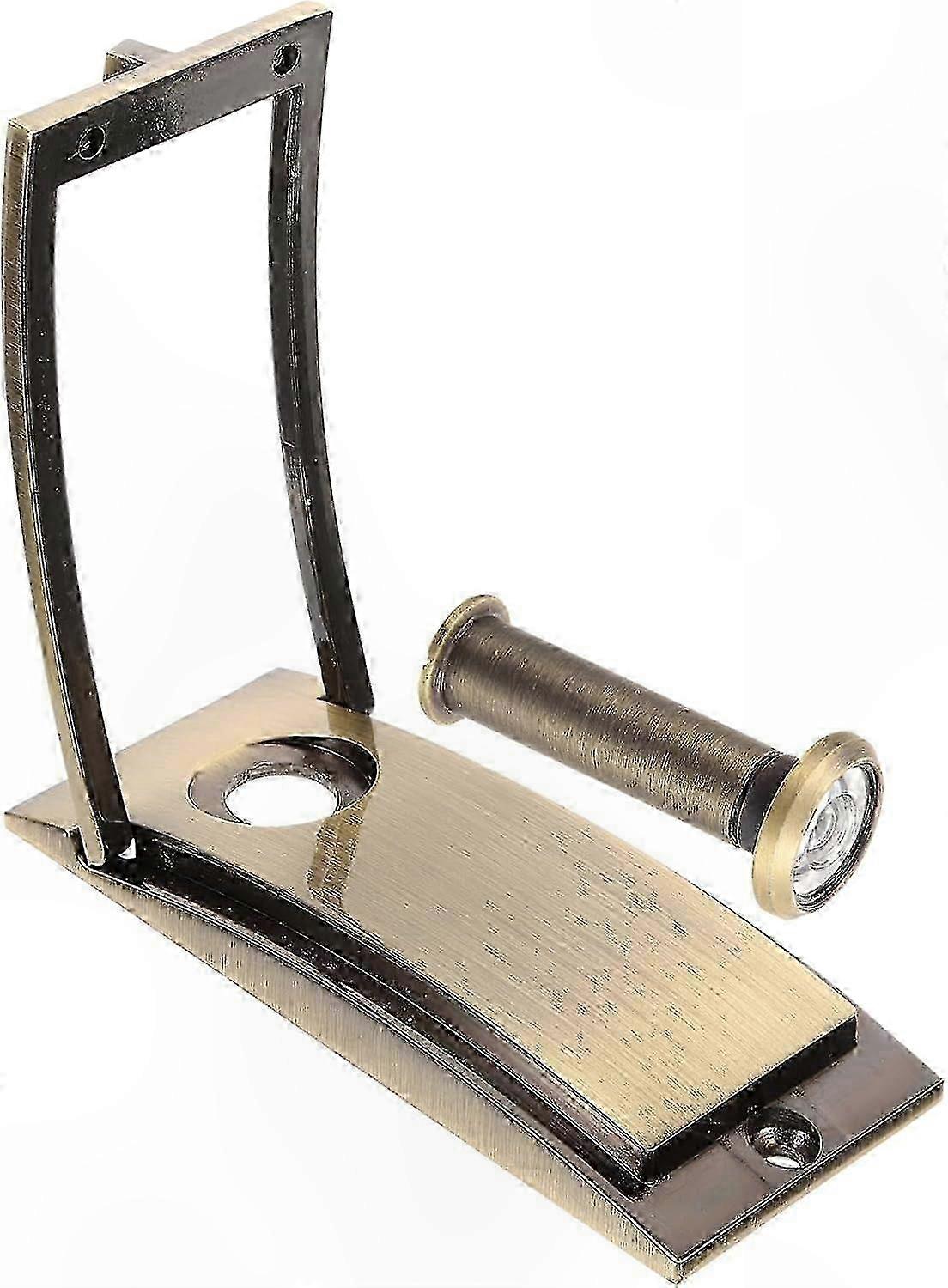 Front Door Peephole Viewer with Security Knocker for Enhanced Safety