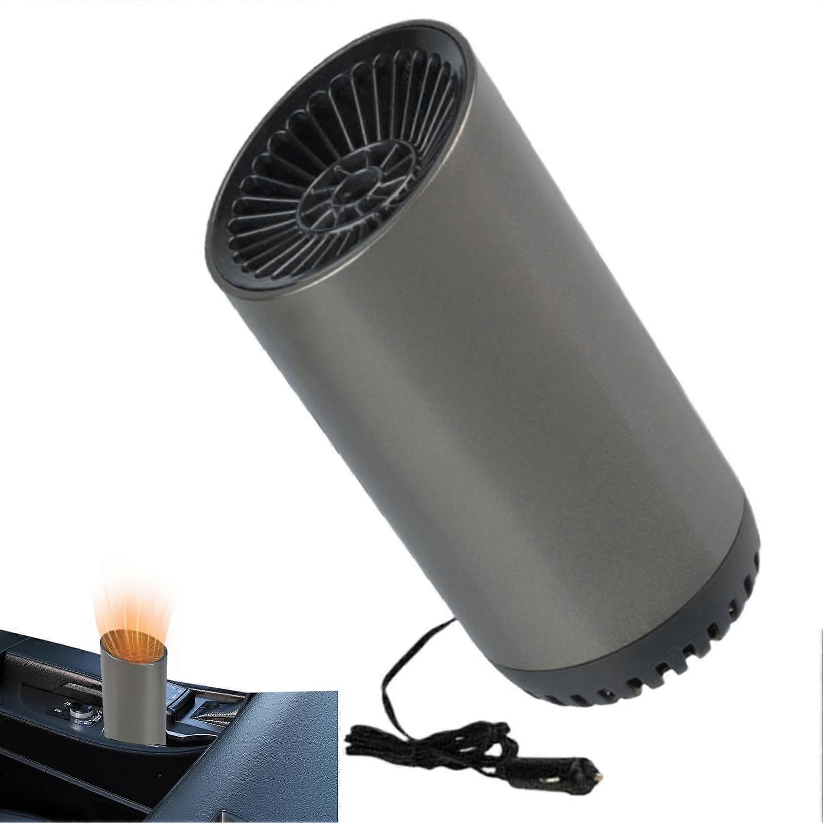 Portable car heater, fastheating 12V car heater, cupshaped defroster with bracket