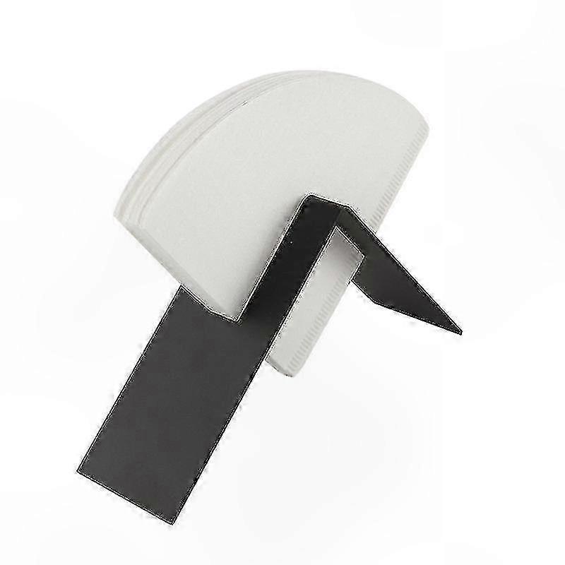 Stainless Steel Coffee Filter Paper Holder Silver Storage Container