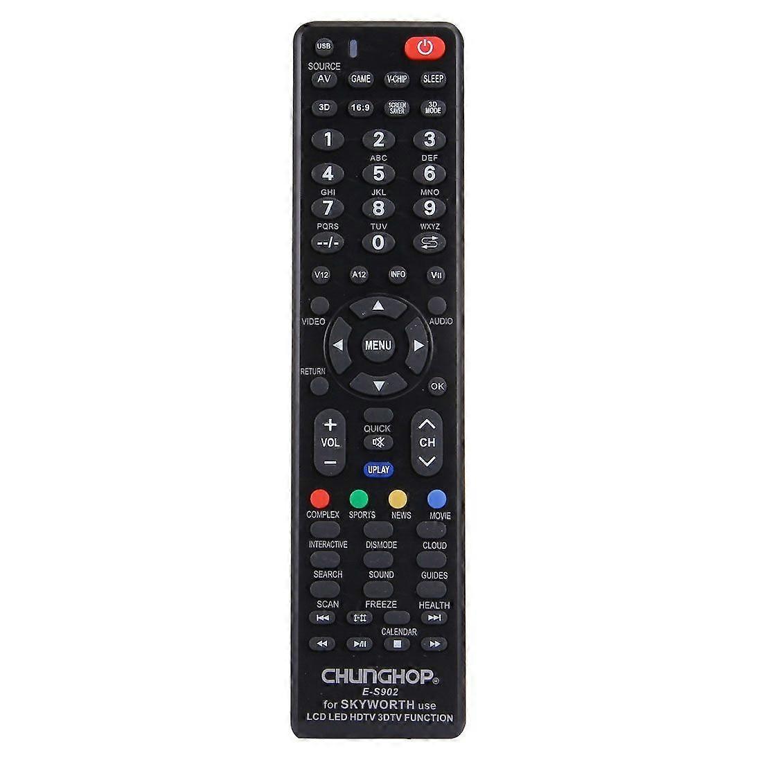 E-S902 Universal Remote Controller for SKYWORTH LED TV