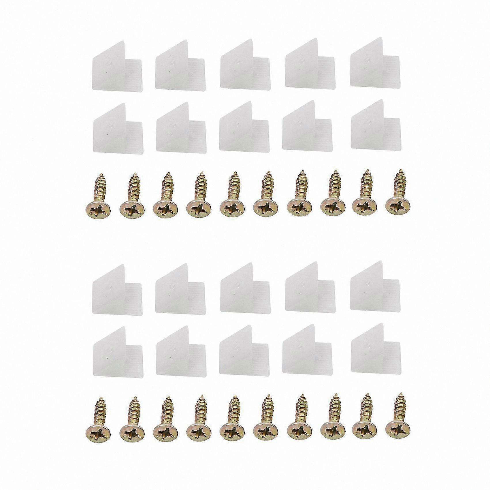 20 Pack Furniture Drawer Bottom Support Repair Wedges for Sagging Fix