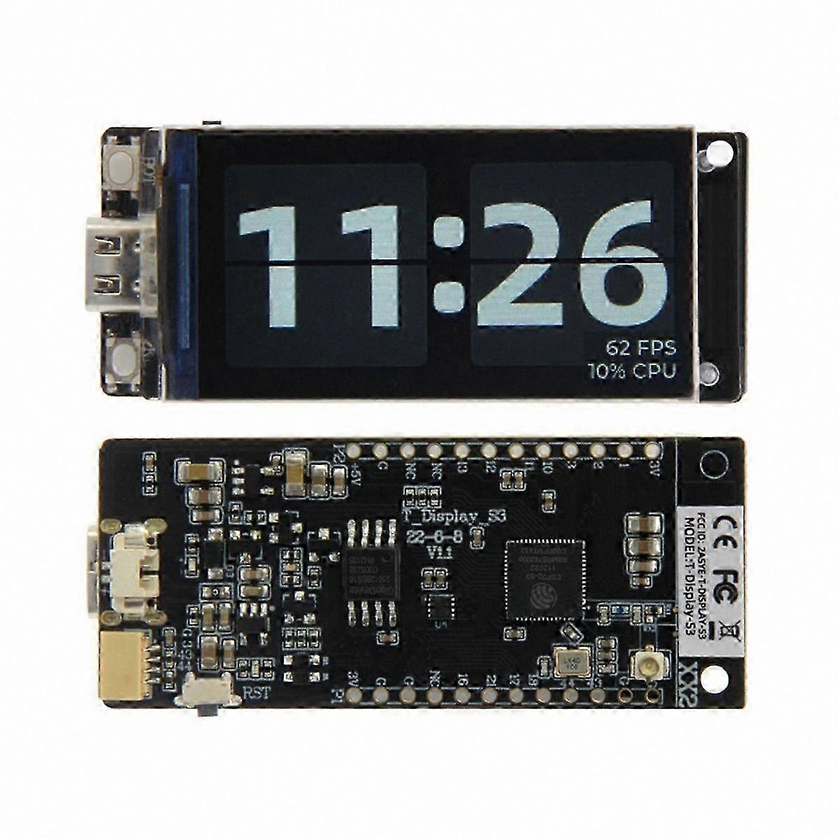 1.9-Inch LCD Development Board with Case for Bitcoin Solo Mining and Lottery Applications