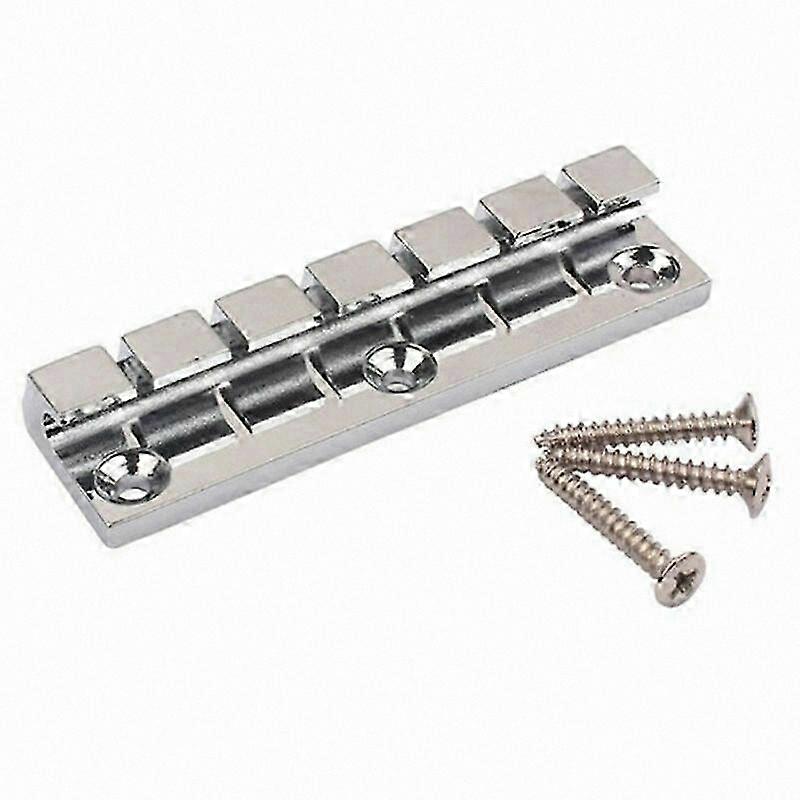 6-String Lap Steel Guitar Tailpiece with Screws for SG Style Instruments Parts Accessories