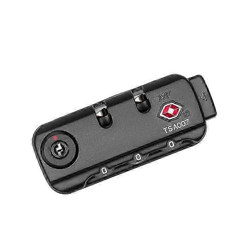 Robus Zipper Bags TSA007 3 Digit Code Security Lock Suitcase Travel Luggage Code Versatile Closure