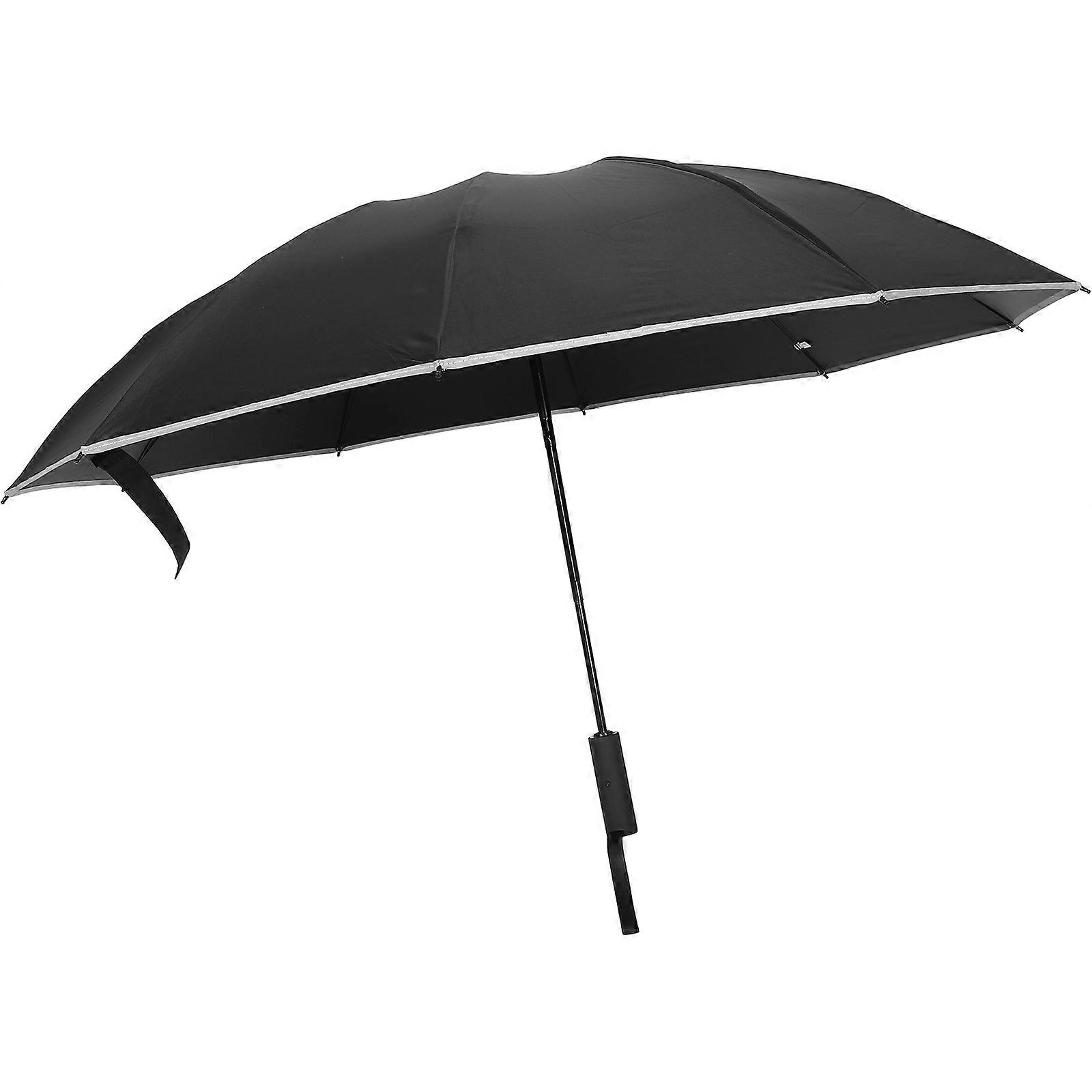 Automatic Folding Large Double Canopy Umbrella with UV Protection Windproof Lightweight Travel Parasol for Couples with Reinforced Frame