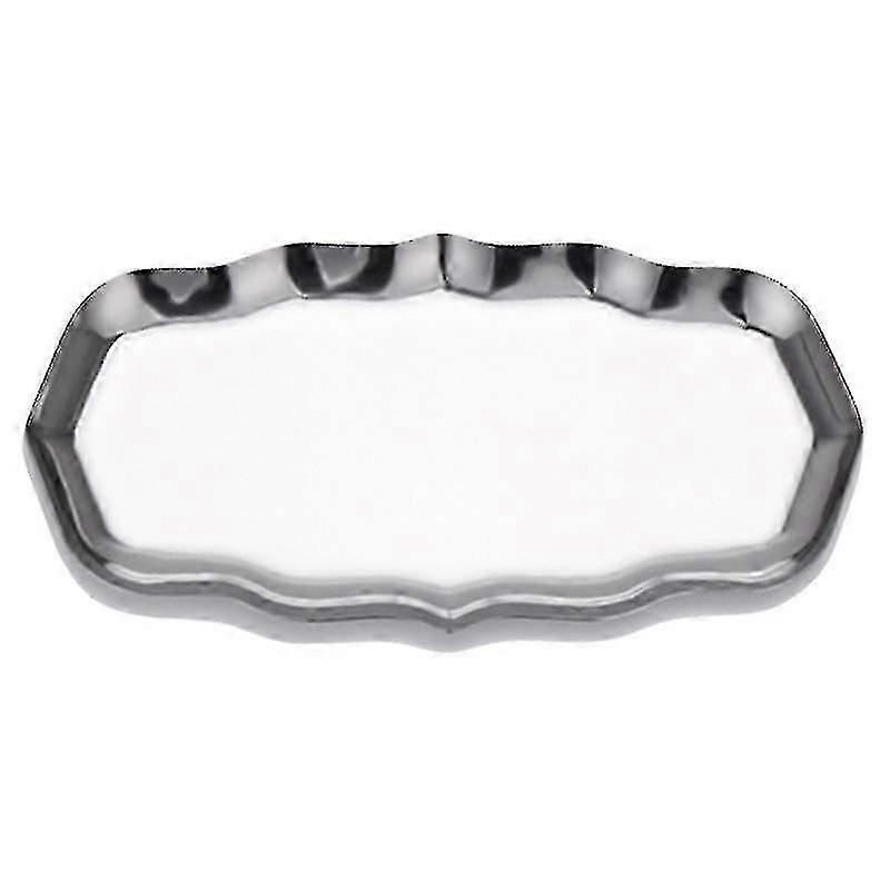 Zeitgenössischer Schmuckteller mit Samtfutter