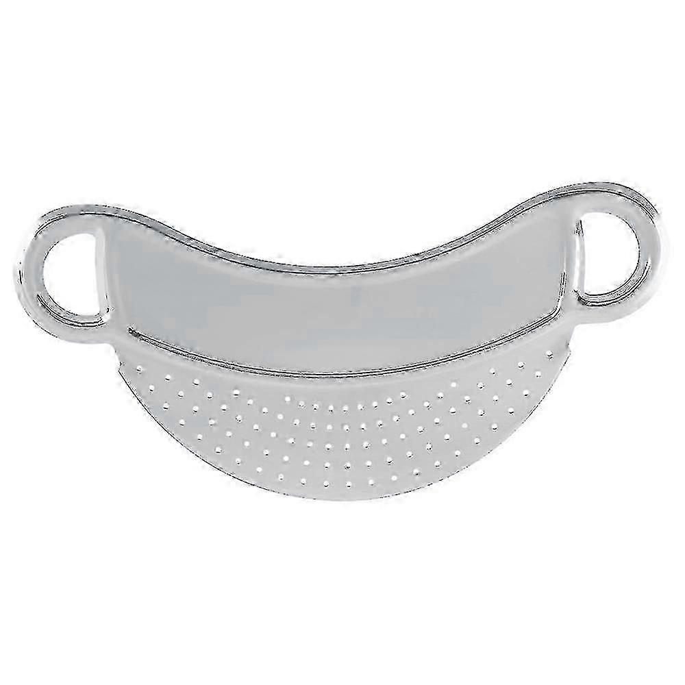 Stainless Pot Strainer Drainer Sieve Filter Kitchen Cooking Utensil...