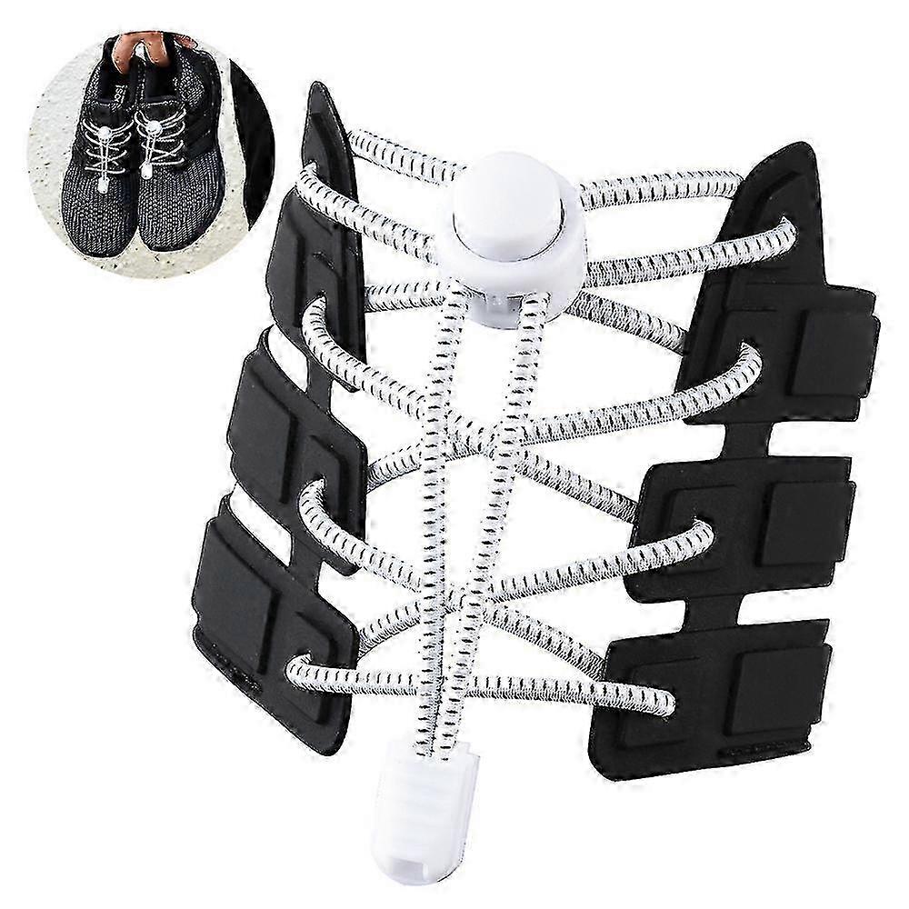 Elastic No Tie Shoe Laces - One Size Fits All For Kids And Adults -...