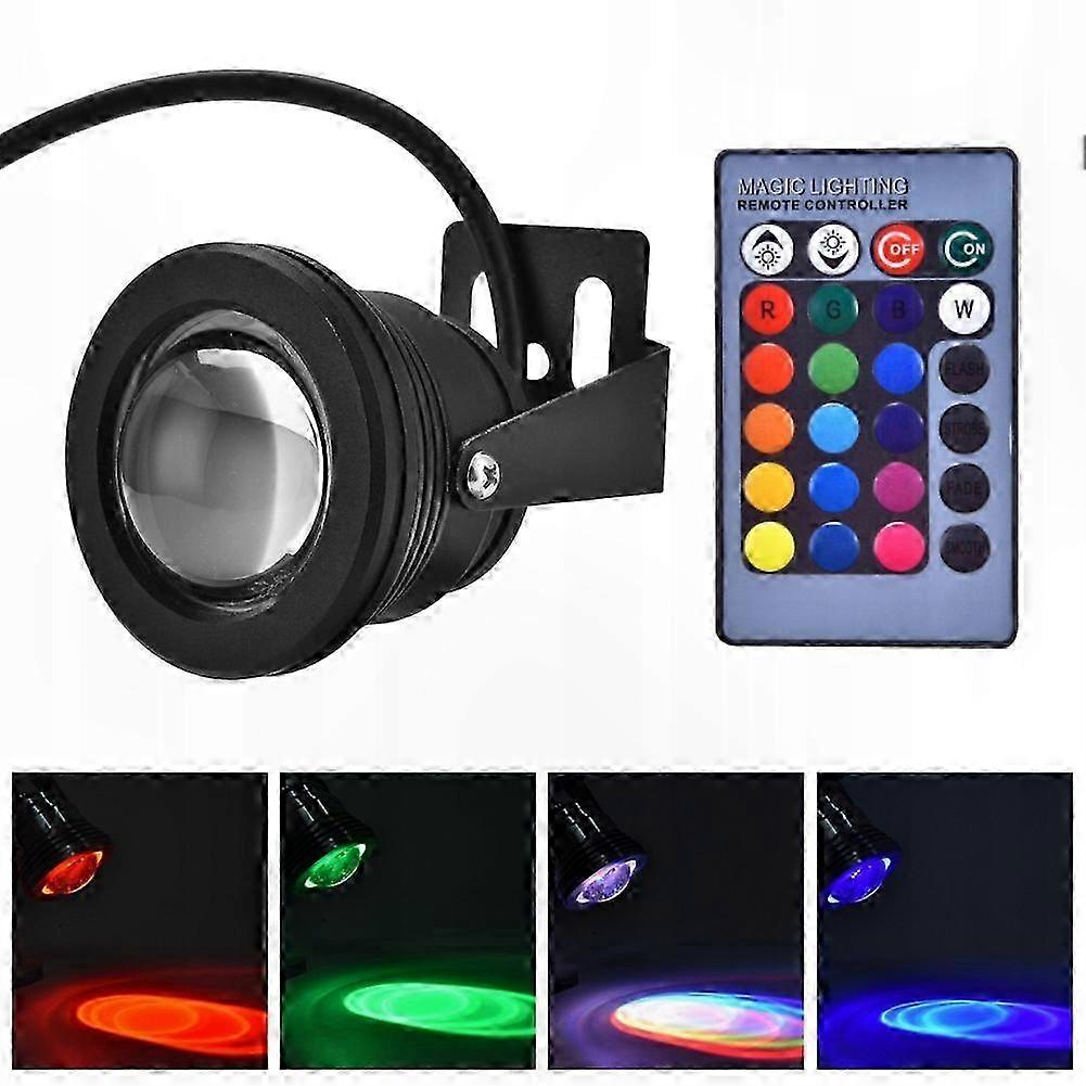 Waterproof 12V 10W LED Pool Light for Underwater Use - Submersible Lighting Solution