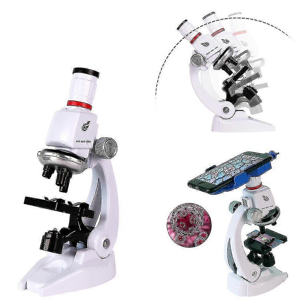 Children's Beginner Microscope Toy Set Biology Mobile Phone Microscope Children's Educational Gift