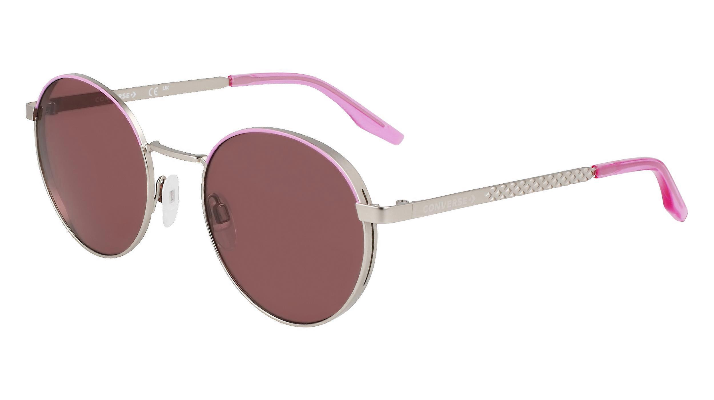 Sunglasses CONVERSE CV107S FOXING II 046 SATIN SILVER/GRAPE FIZZ 51/20/140 FEMALE