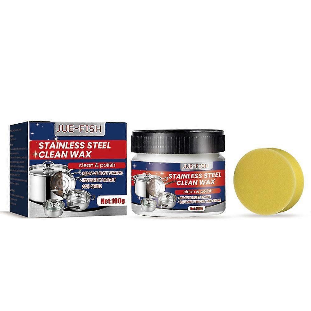 Powerful Stainless Steel Cookware Cleaning Paste Household Kitchen Cleaner