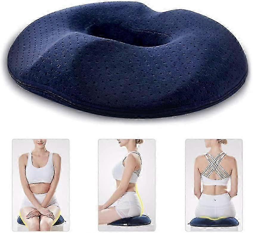 Donut Tail Bone Pillow Hemorrhoids Pillow - Pain Relieving Hemorrhoid Treatment