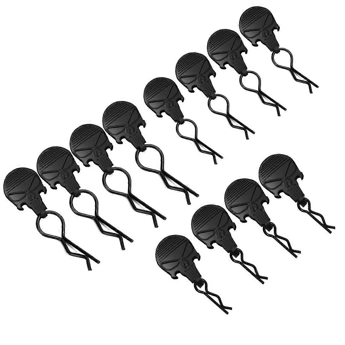 4pcs Metal R-Type Car Shell Body Fixed Clips Pin with Tab for Axial SCX10 -4 Go RC Car Parts 1:10