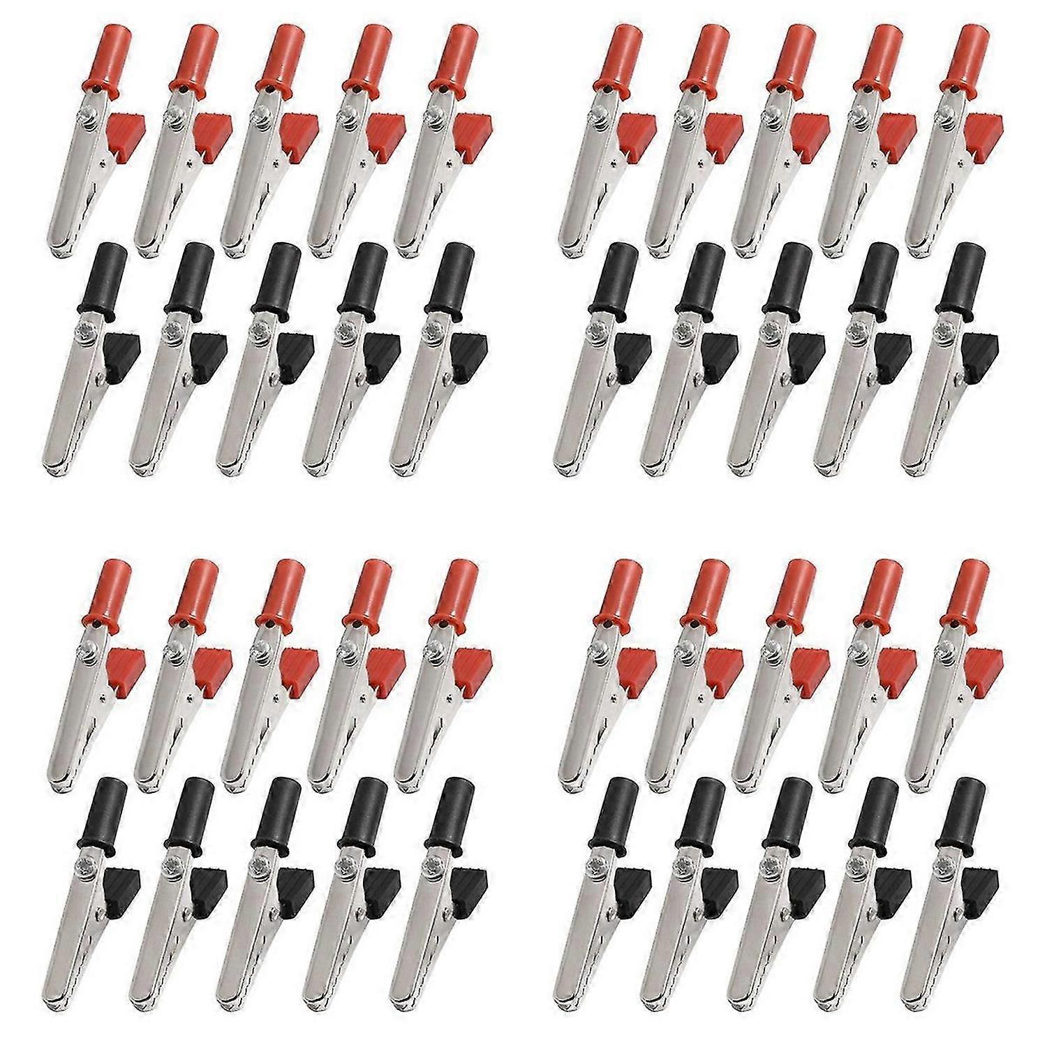 10A Handle electrical crocodile alligator clips