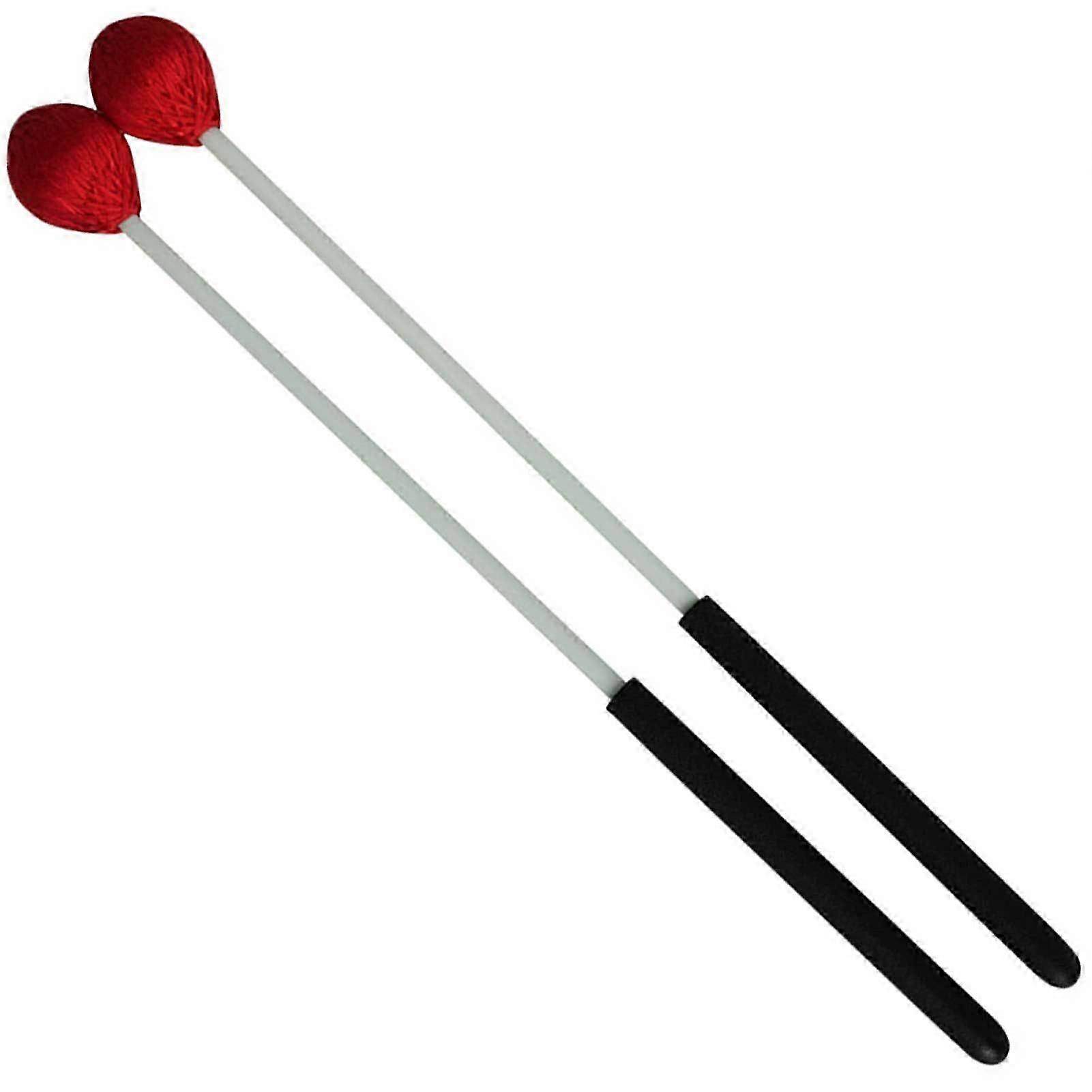 1 Pair Wooden Percussion Sticks Lightweight Percussion Mallets Bowl Accessory