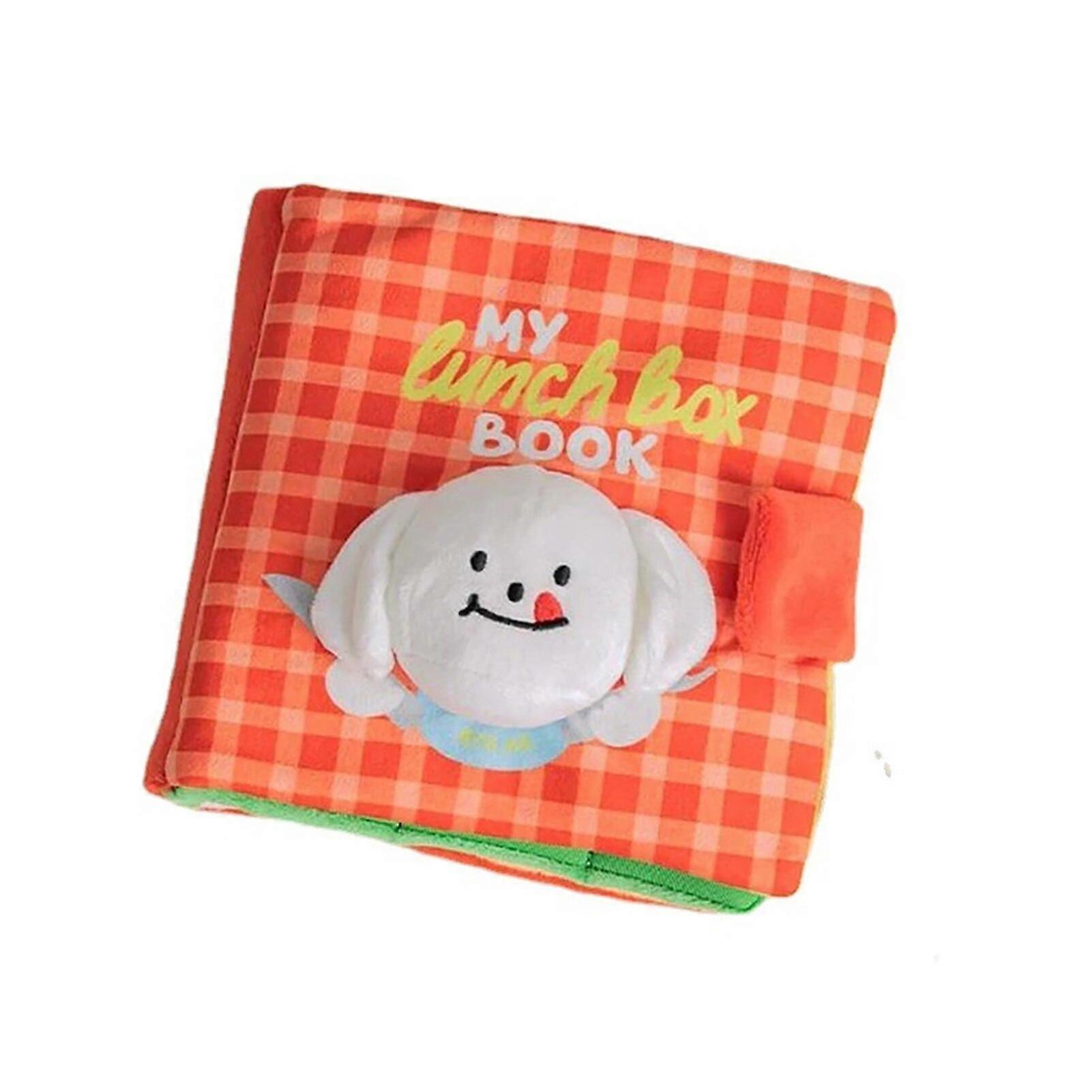 Soft And Not Easily Deformed Books Pet Interactive Toys Color Orange Dog Toy Books Not Easily