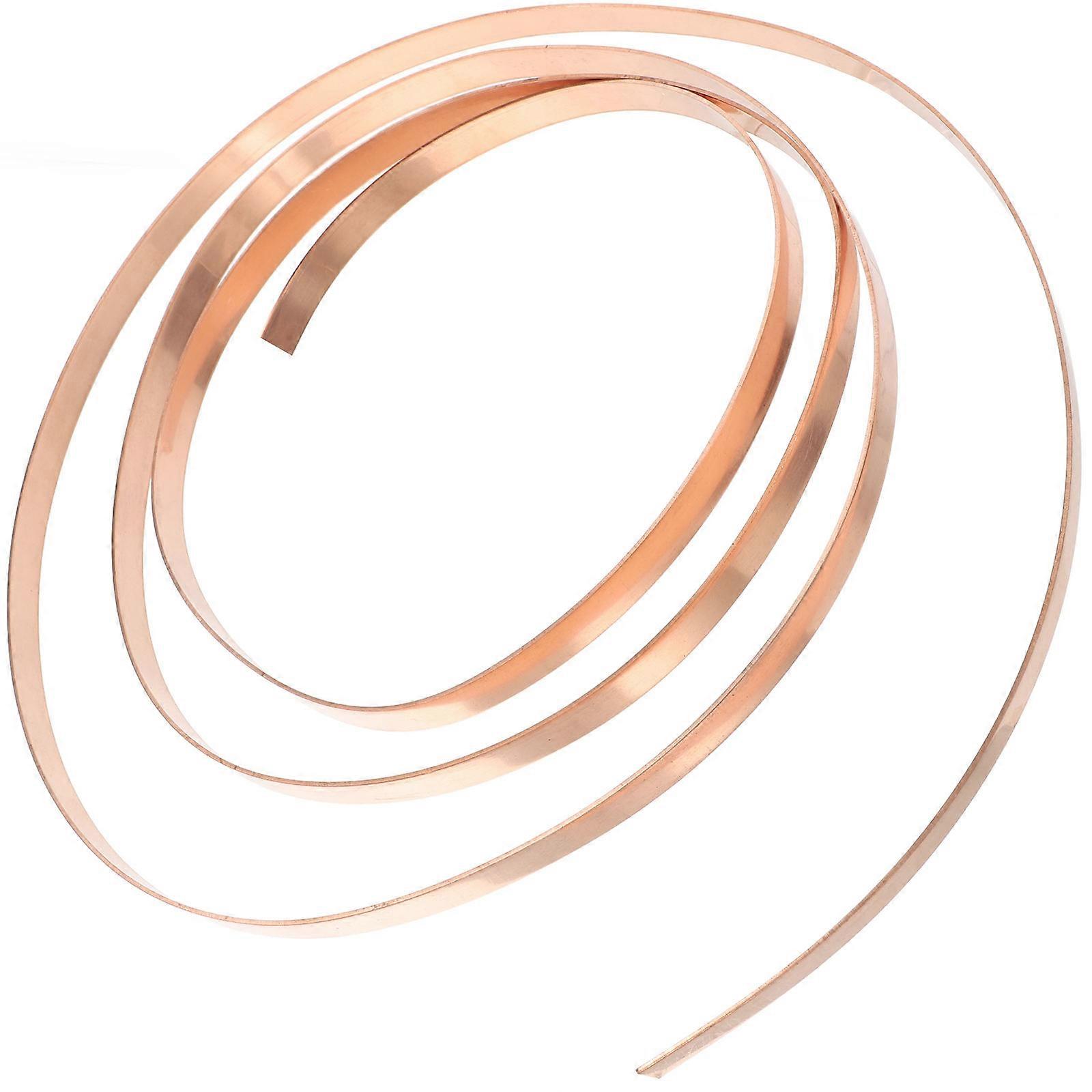 Copper Strip Copper Sheet for Crafting 1 Roll Rose Gold Electrical Repairs