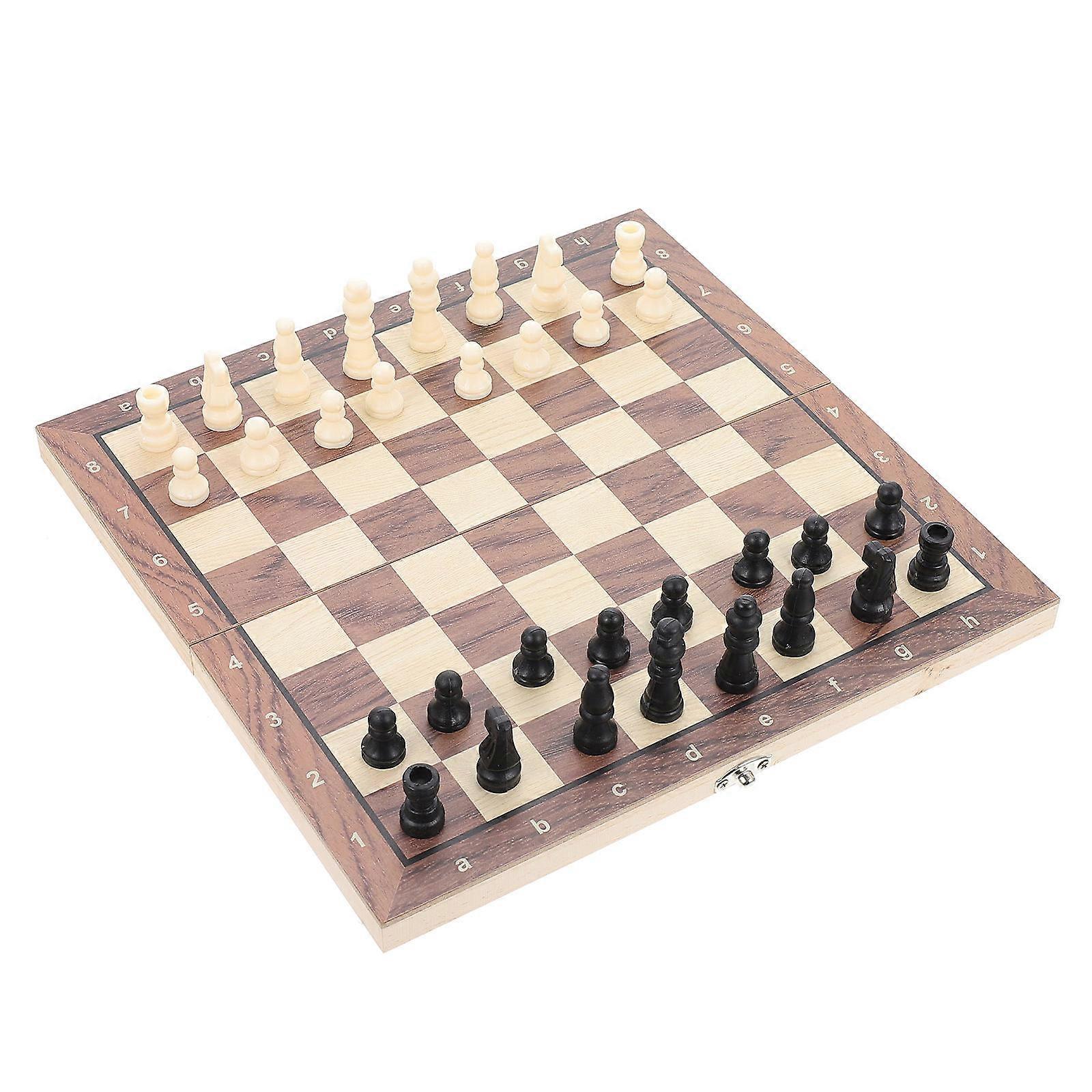 Chess Set Portable One Educational Playthings Assorted Color 1 Set