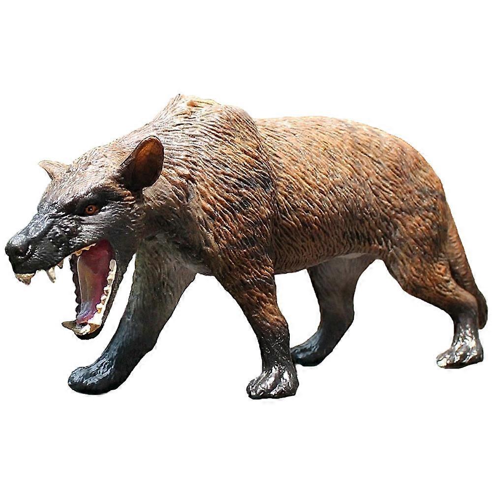 Wolf Figurines Plastic Simulation Wolf Model for Decor 5Pcs Set