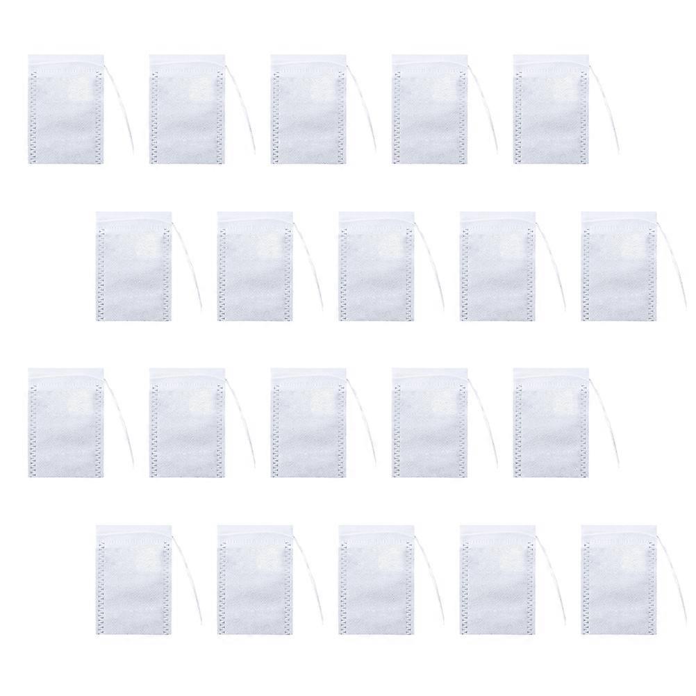 Disposable Tea Filter Bags Cotton Tea Infuser Bag with Drawstring 200Pcs