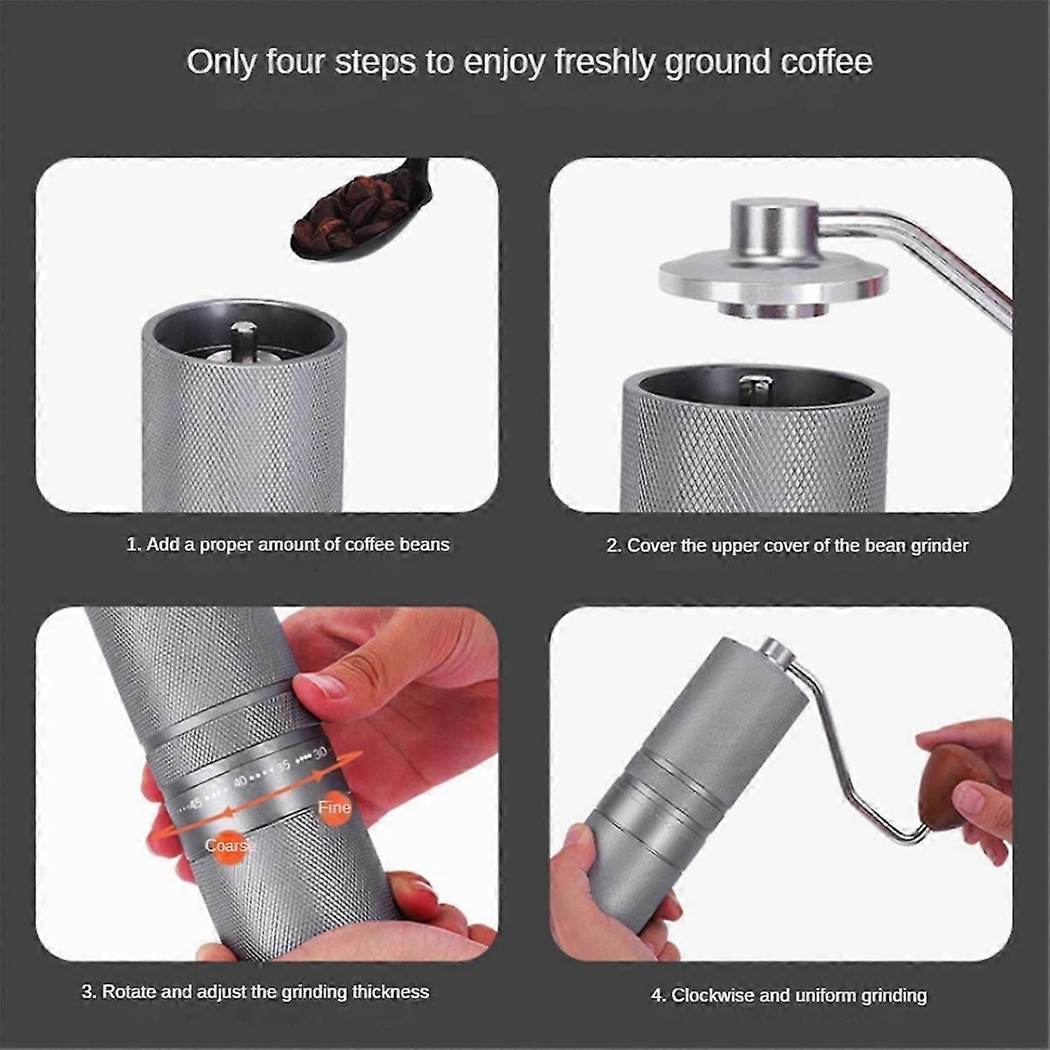 Hand Coffee Bean Grinding Machine For Outdoor Home Office A