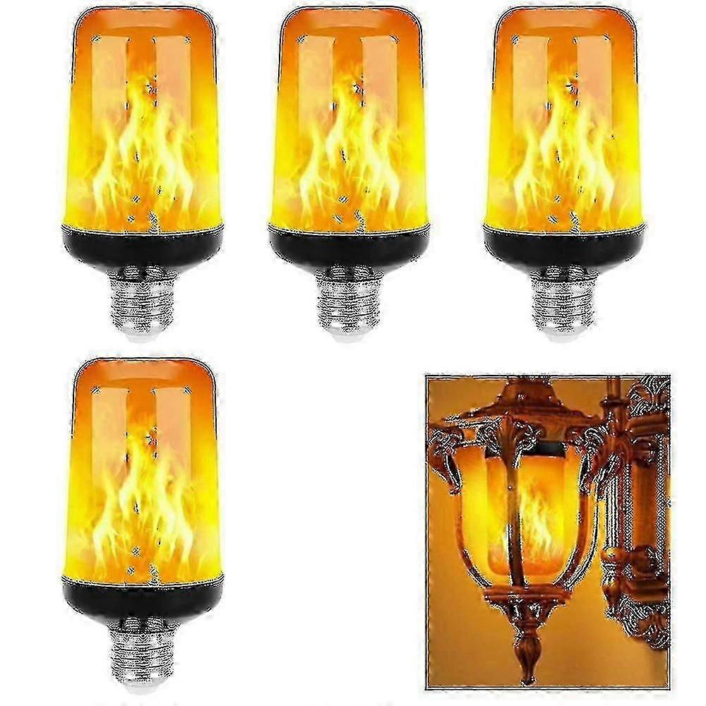Ampoule à flamme LED, ampoules scintillantes à 4 modes, ampoule à flamme de base E26/E27, NoëlP20211224847