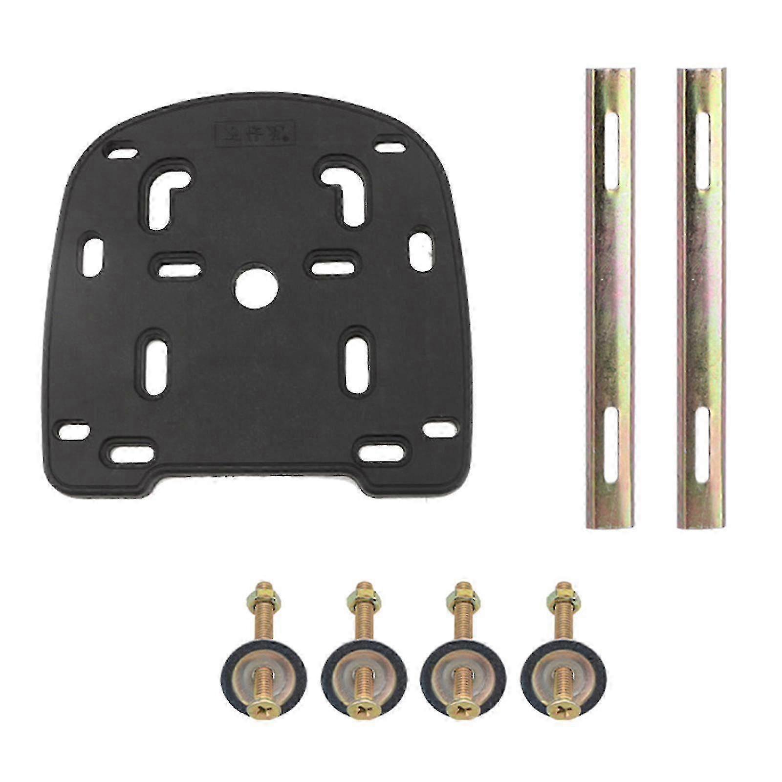 Universal Motorcycle Rear Tail Box Bracket - Top Case Mounting Plate Base