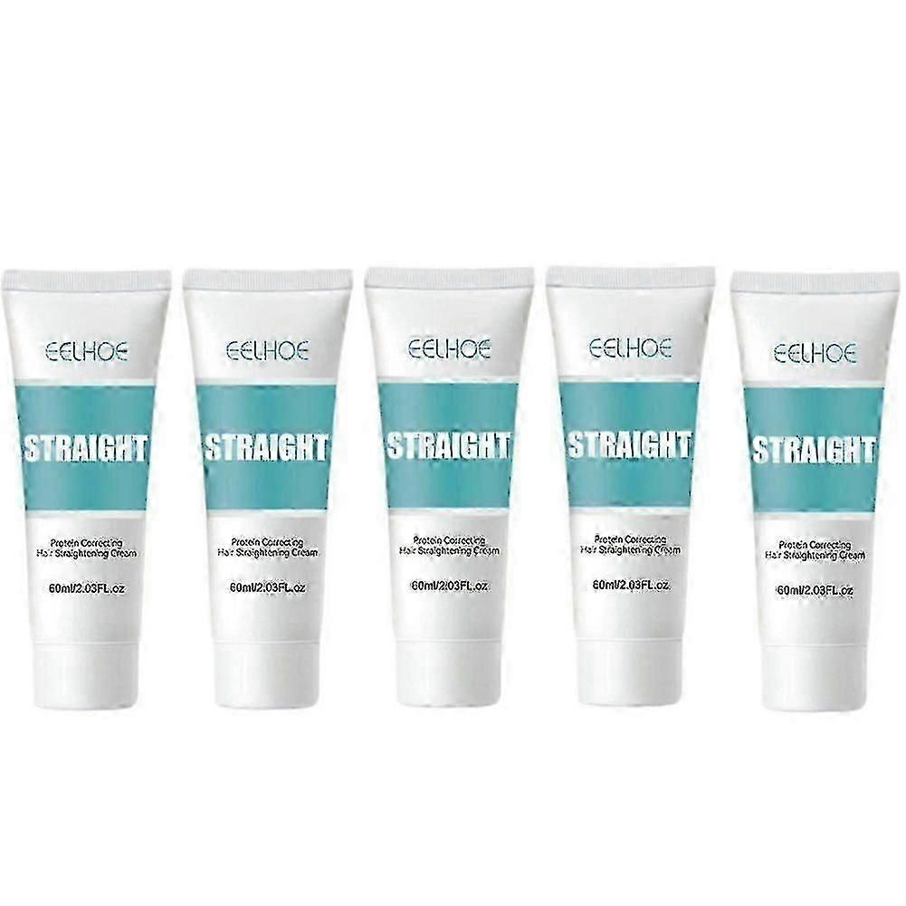 Hair Straightener Cream Permanent Protein Correcting Hair Straightening Cream Straight Hair Rebonding Cream