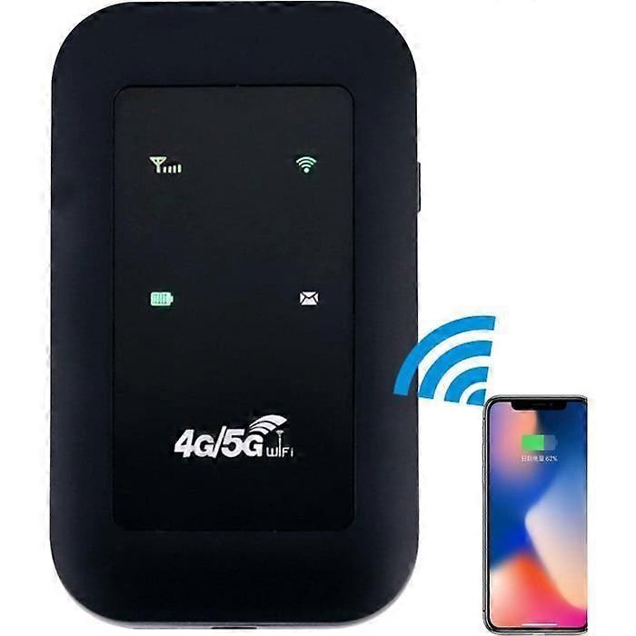 Portable Wi-Fi | Mini 4G WiFi Router with LM 2100 Mah Battery - H806 WiFi Router Download Speed 150 Mbps Speed[O434]