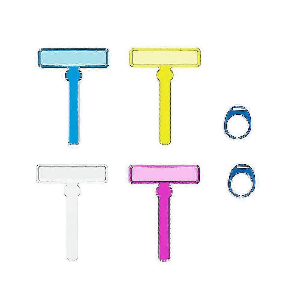 6pcs Guided Reading Strips Finger Focus Highlighter Dyslexia Tools Compatible Kids Compatible Early Readers Child