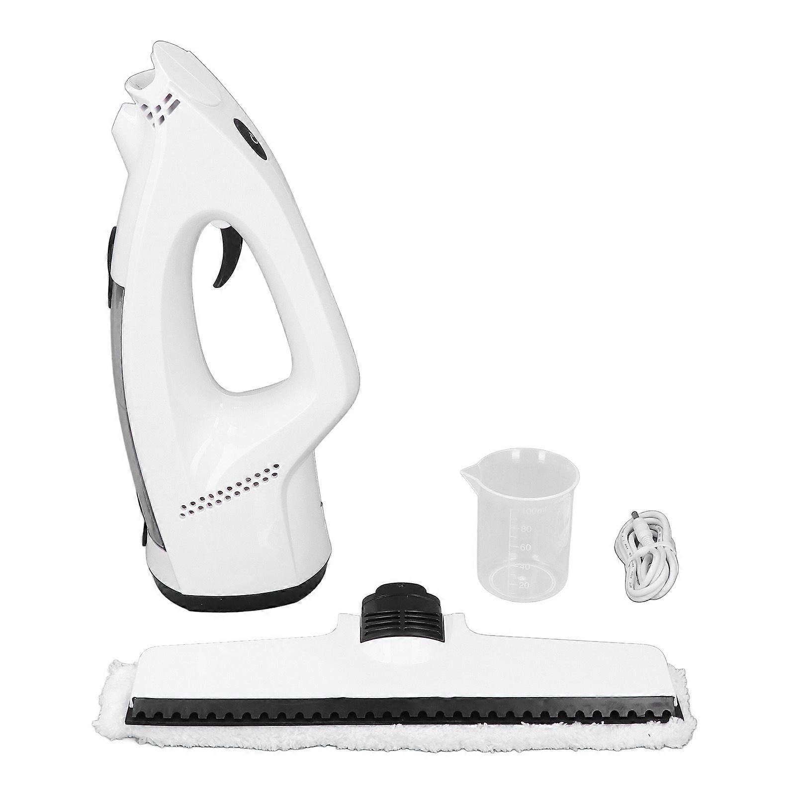 Window Vacuum Squeegee Silicone Scraper 2000 MAh Rechargeable Battery Mutifuntional Cordless Window Vacuum for Glass Tiles Mirrors
