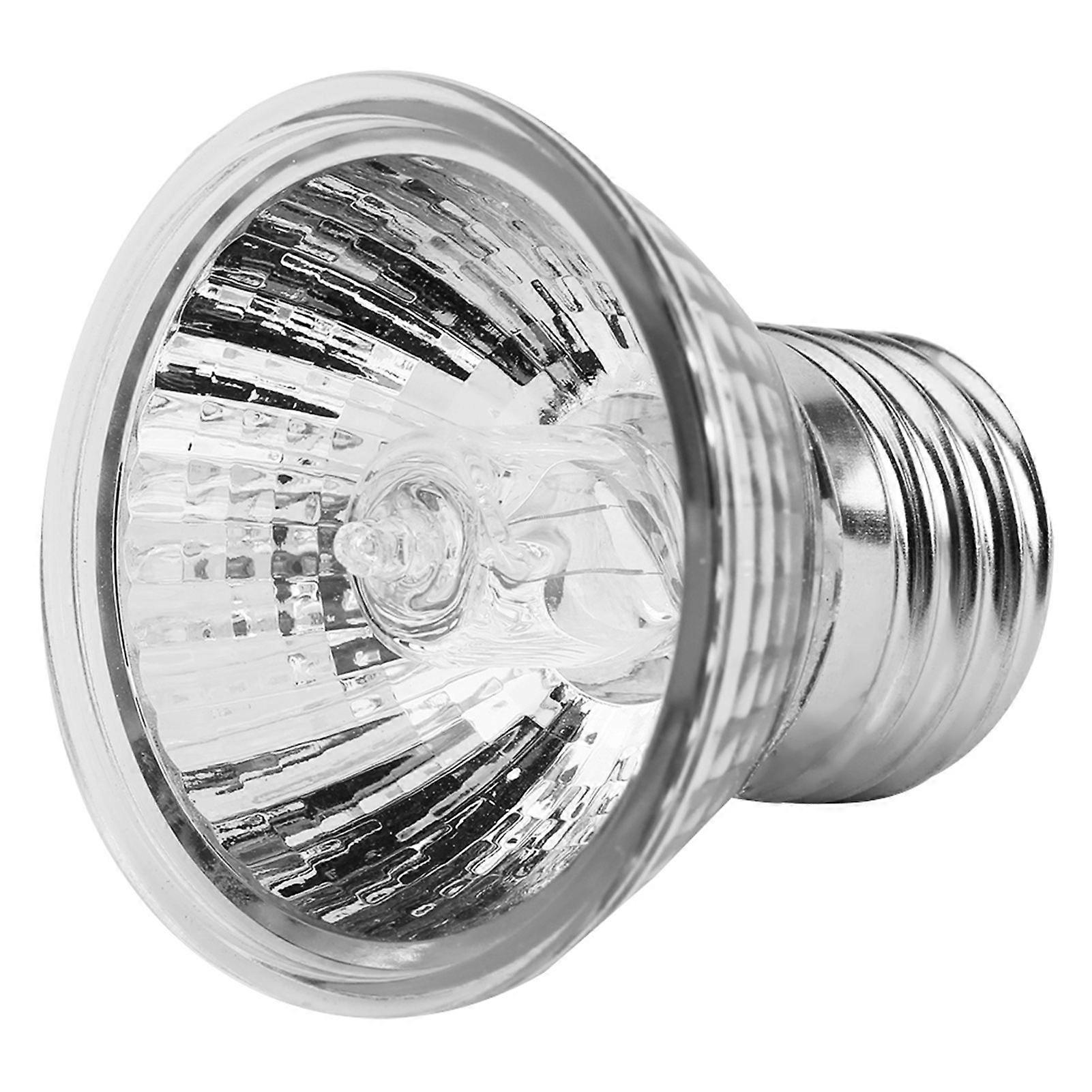 1pc New 220-240V Heating Light Aquarium Heat Lamp Accessory for Reptile Lizard Turtles (50W)