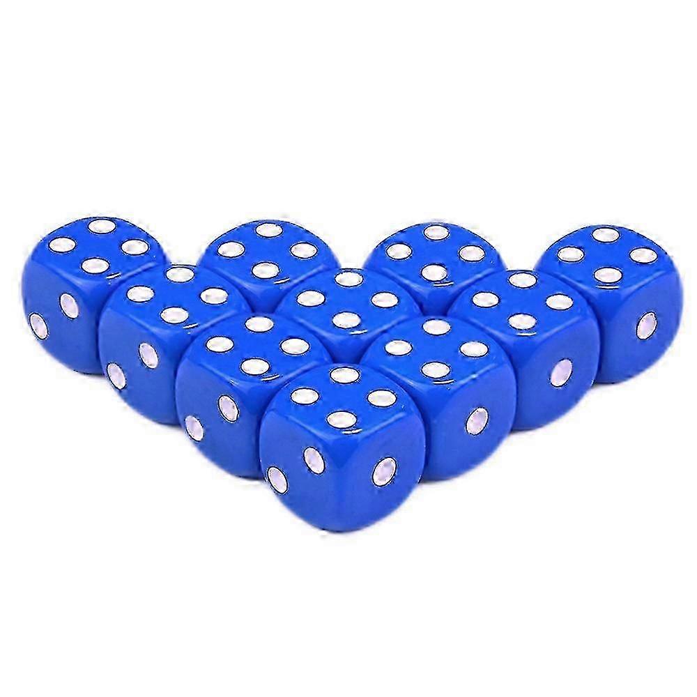 Standard DICE 10PCS 16MM D6 Block Set for Birthday Parties Toy Game 2025