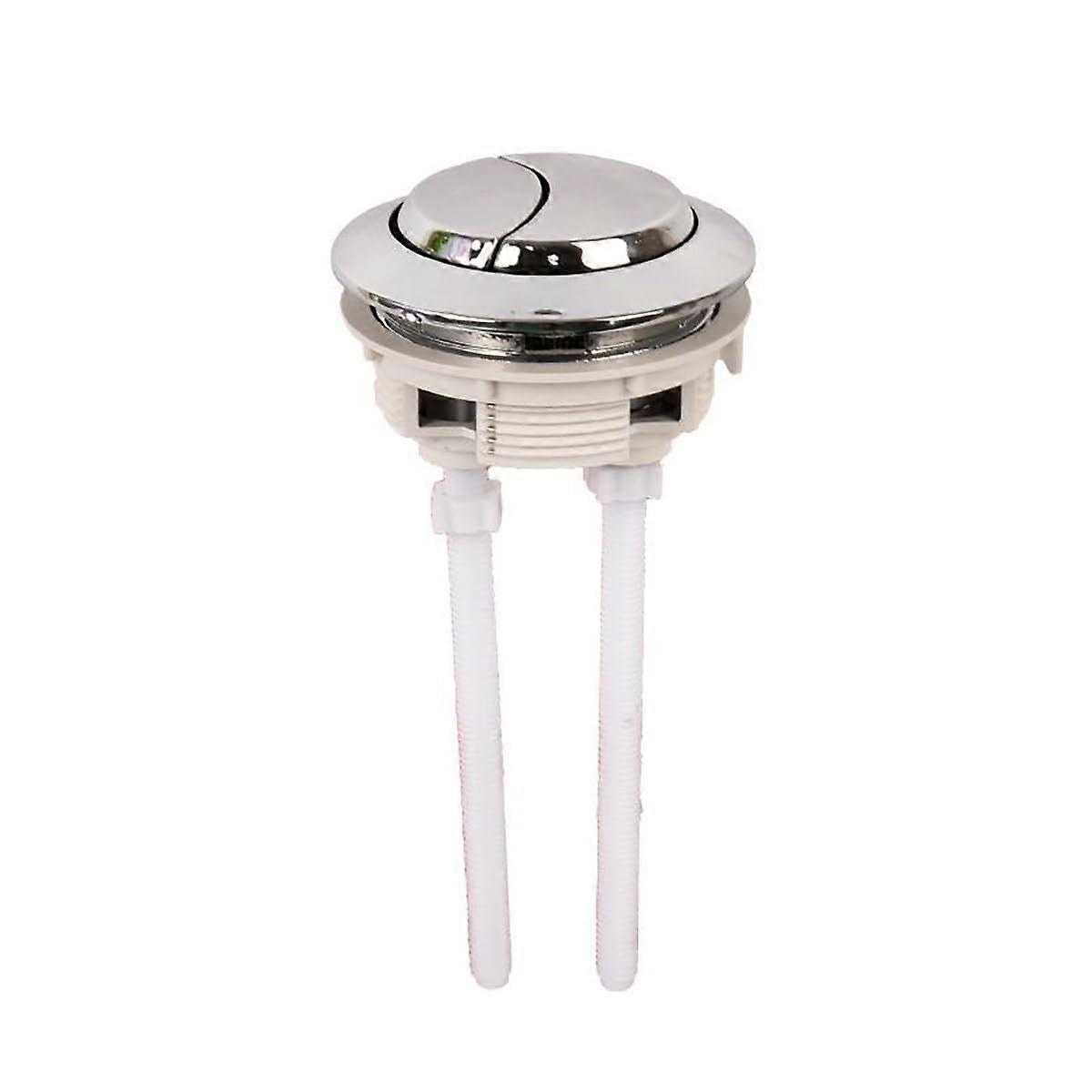 Toilet Push Button Flush Replacement Spring Round Head DualFlush Button For Small Water Tank Toilets