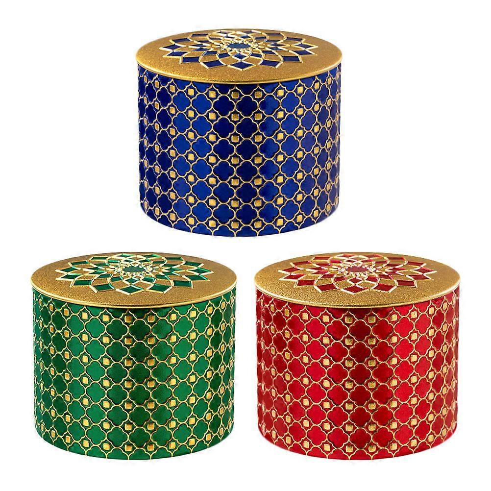 6 Pcs Premium Tinplate Cans Square Storage Boxes For Food Preservation Home Use Gifts And Candles