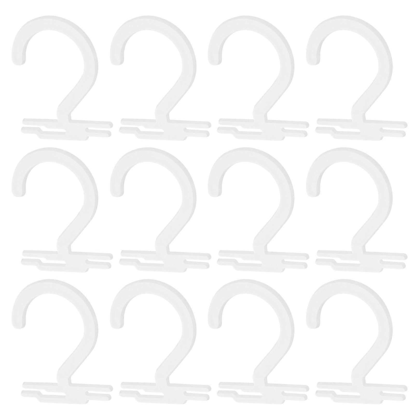 Sock Hook Retail Display Plastic Hangers Featuring 200Pcs White Hooks