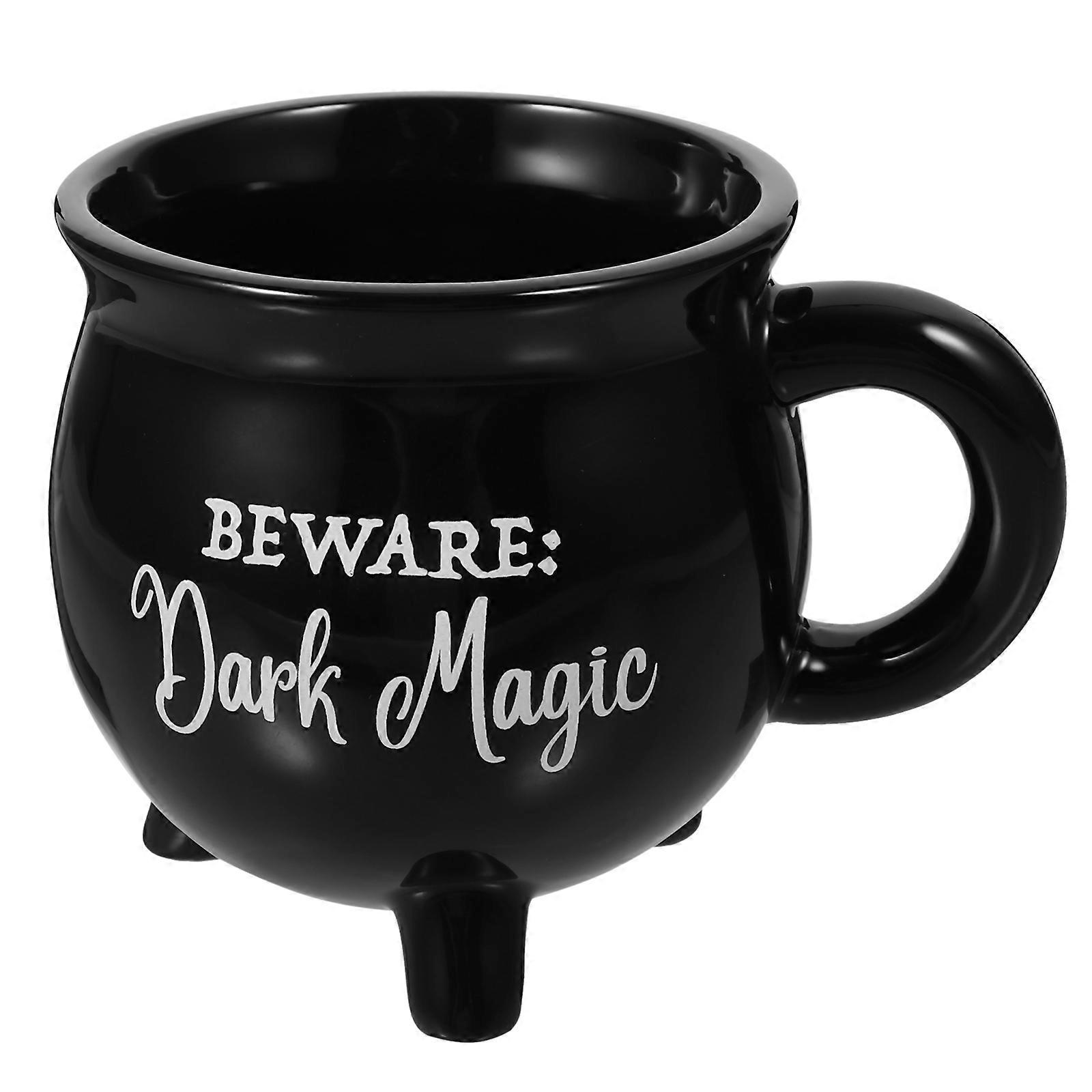 Decorative Ceramic Mug for Drinking Halloween 2Pcs Cups