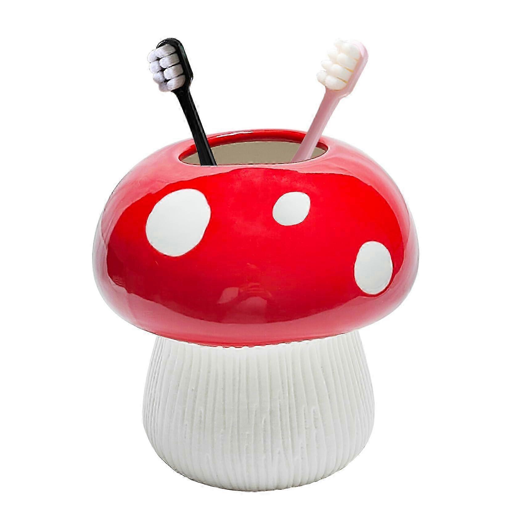 2025 Cute Ceramic Toothbrush Holder for Bathroom Decor