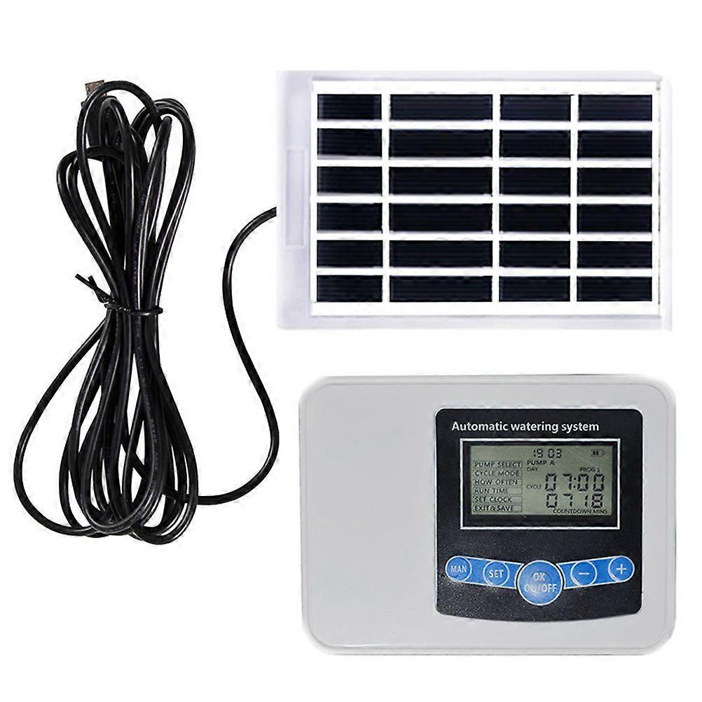 Automatic Watering Controller Double Pump Irrigation Device 3Sets